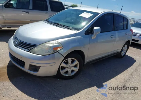 2007 Nissan Versa 1.8Sl z USA, uszkodzony, nr VIN 3N1BC13EX7L418630